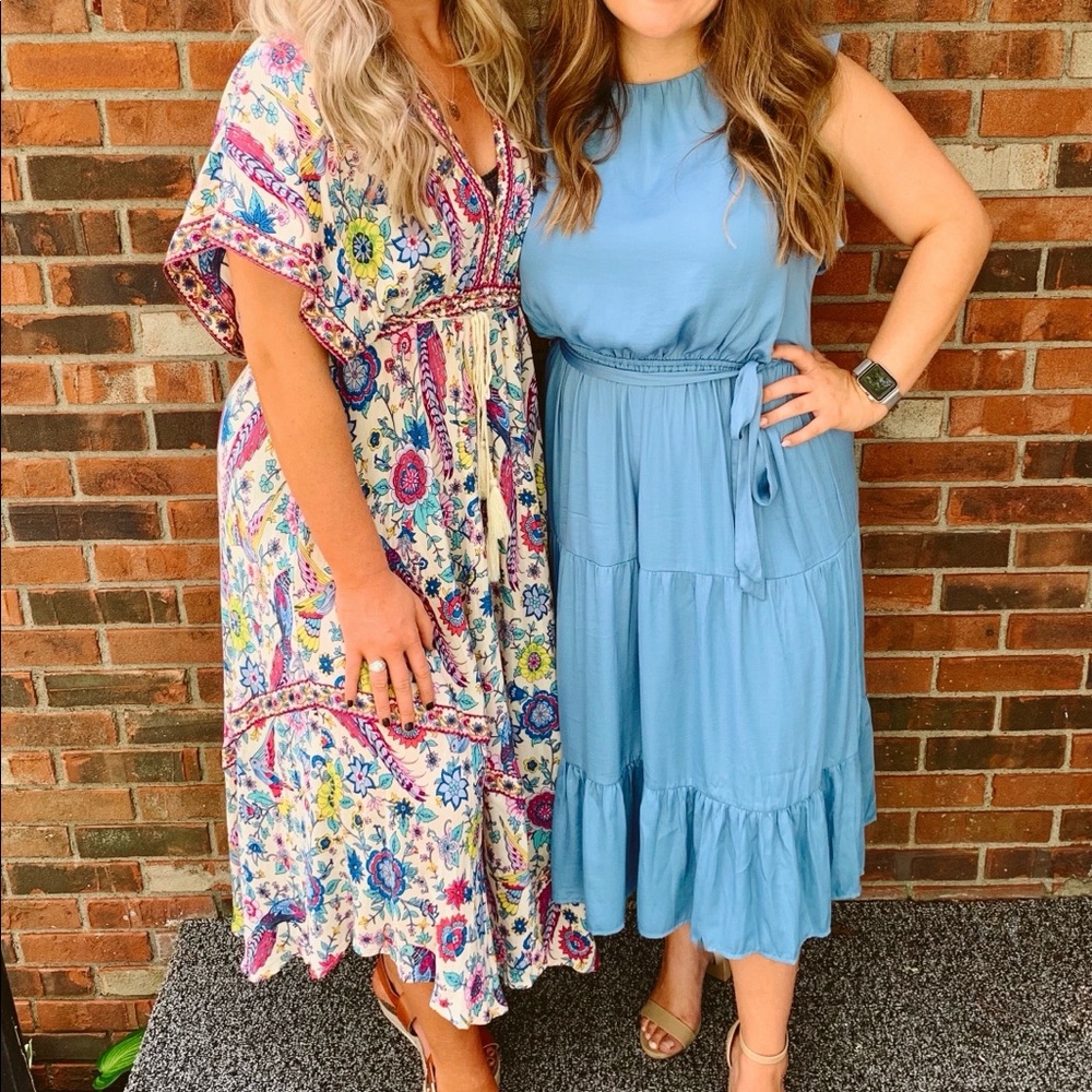 Ruffled Tiered Dress